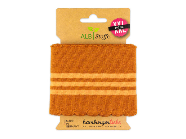 Cuff Me Wave Check Point Bündchen nepal-melone