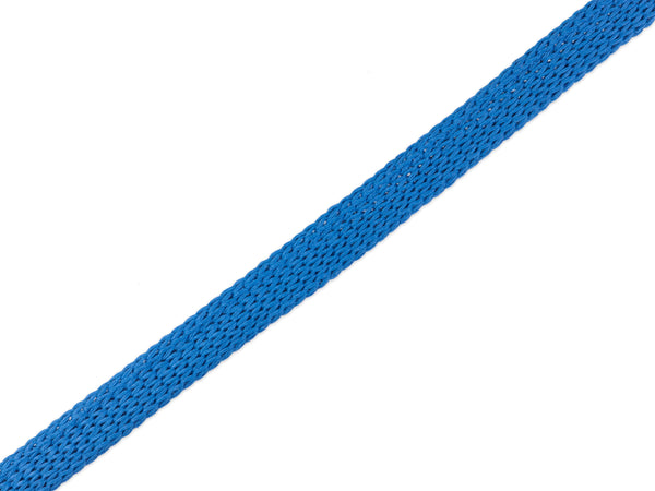 1m Flach- und Hoodiekordel Cord Me Kids Kollektion Sea Side bluette uni 12mm