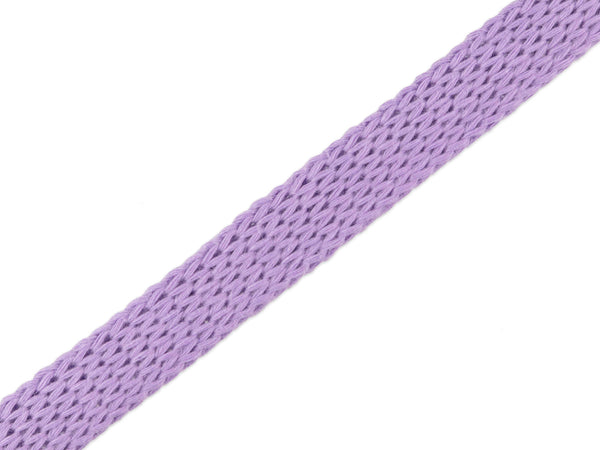 1m Flach- und Hoodiekordel Cord Me Check Point glicine 20mm