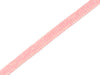 1m Flach- und Hoodiekordel Cord Me Check Point rosa scuro-meringa meliert 12mm