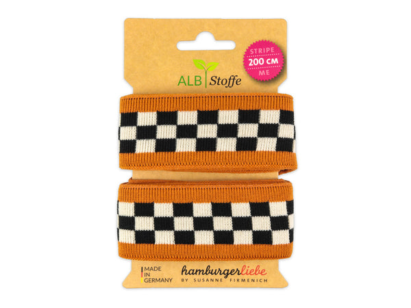 Stripe Me Icon Check Point Band nepal-schwarz-winterweiß