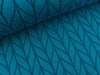 Hamburger Liebe Check Point Jacquard Knit Step petrol-blue navy