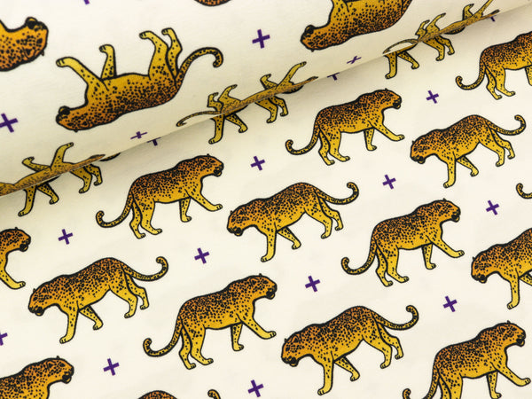 Hamburger Liebe Baumwolljersey Check Point Leo meringa