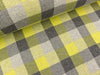 Hamburger Liebe 3 Farb-Jacquardjersey Check Point Douglas giallino-carbon-hellgrau