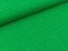 Jacquard-Jersey Minipünktchen verde erba-weiß