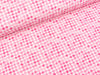 Baumwolljersey Mini Summer Kleine Punkte erika-rosa auf Weiß