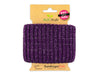 Cuff Me Cozy Glow Bündchen viola-silber