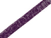 1m Flach- und Hoodiekordel Glow Cord Me viola-silber 20mm