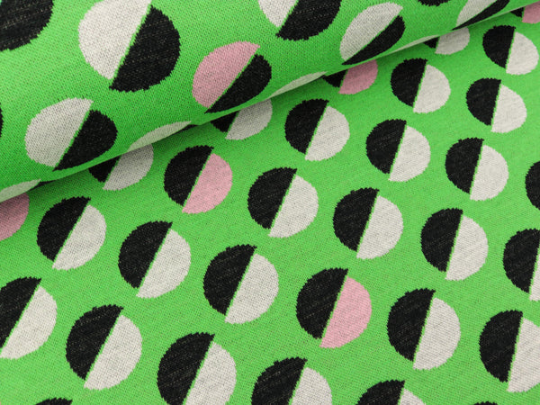 Hamburger Liebe 4 Farb-Jacquardjersey Wanderlust Half Way clorofilla