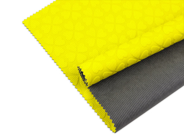 Hamburger Liebe Keep Me Antirutsch-Matte Kleeblätter gelb-grau Größe S - 30 x 40cm