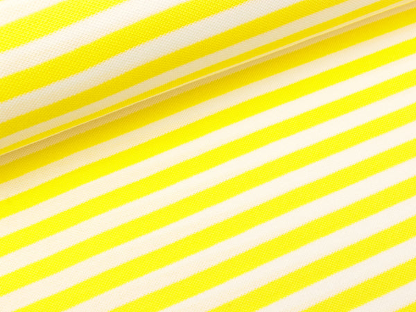Polo Me Piqué Stripes weiß-giallino by Hamburger Liebe