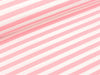 Polo Me Piqué Stripes weiß-rosa scuro by Hamburger Liebe