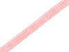 1m Flach- und Hoodiekordel Cord Me Weekender puder-rosa scuro meliert 20mm