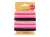 Stripe Me College Weekender Band rosa scuro-ortensia-blue navy