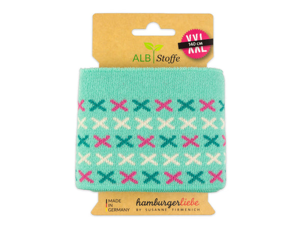 Cuff Me Icon Weekender Bündchen verdino-caraibi-ortensia-meringa