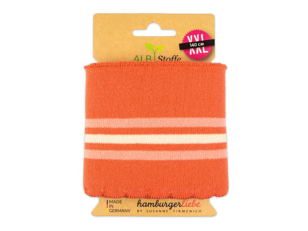 Cuff Me Wave Pretty & Pure Bündchen luce rosso-nude-meringa