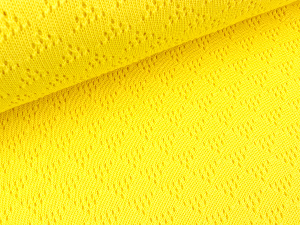 Hamburger Liebe Weekender Grobstrick Triangle Knitty giallino