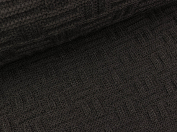 Strickstoff Iceland taupe uni