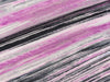 Leichter Viskosesweat Streifen grau-lila-dunkelgrau-weiß