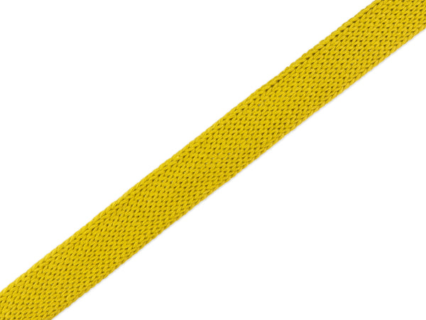1m Flach- und Hoodiekordel Cord Me Bliss senf uni 20mm