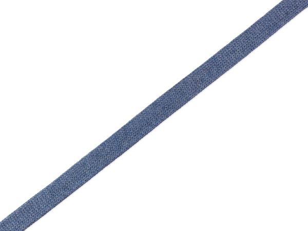 1m Flach- und Hoodiekordel Cord Me Bliss jeansblau melange 12mm