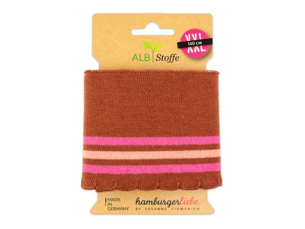 Cuff Me Wave Evermore Bündchen brucciato-ortensia-nude