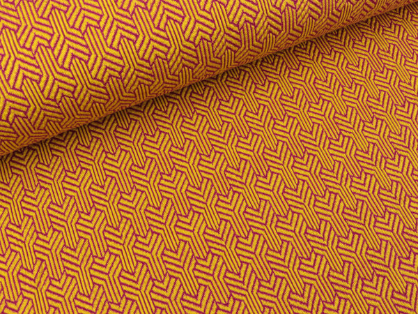 Hamburger Liebe Bliss 3D Ginko Knit senf-ciclamino