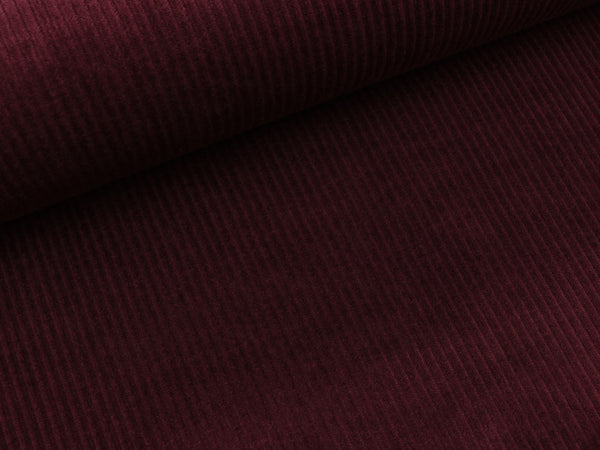 Organic Cord Nicki bordeaux uni by Hamburger Liebe 2022