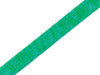 1m Flach- und Hoodiekordel Cord Me Plain Stitches verde erba-türkis meliert 20mm