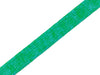 1m Flach- und Hoodiekordel Cord Me Plain Stitches verde erba-türkis meliert 20mm
