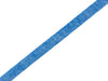 1m Flach- und Hoodiekordel Cord Me Plain Stitches bluette-azzuro meliert uni 12mm