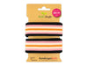 Stripe Me College Plain Stitches Band schwarz-rosa scuro-meringa-papaia