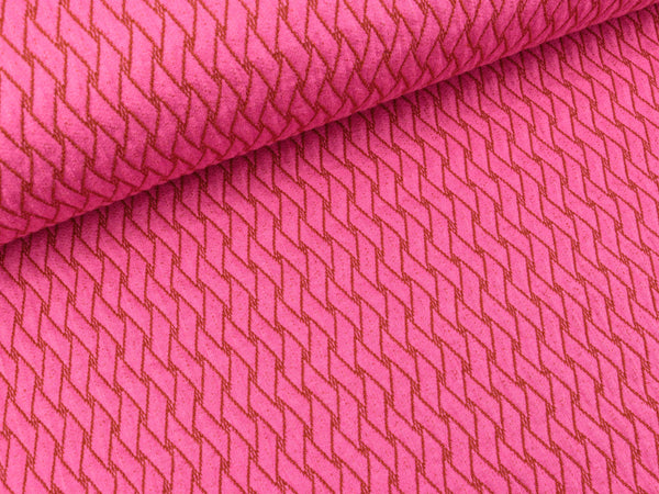 Hamburger Liebe Plain Stitches Basket Knit ortensia-brucciato