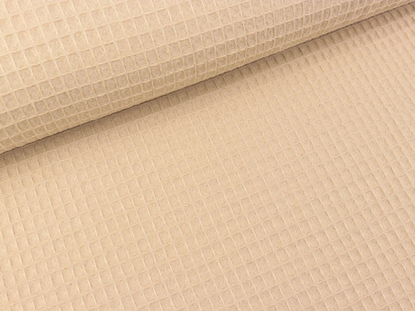 Waffelpiqué Nelson camel uni