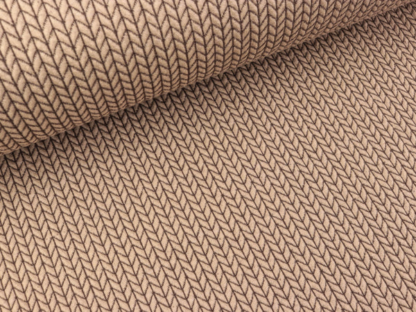 Hamburger Liebe Big Knit corda-brown