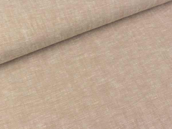 Leinenstoff Georgio camel meliert