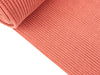 Heavy Rib Lurex Bündchen kupfer-koralle Schlauchware
