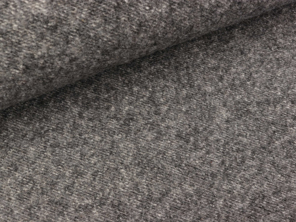 Wollstoff Marco grau meliert