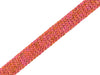 1m Flach- und Hoodiekordel Sparkle Cord Me ortensia-nepal-kupfer 20mm