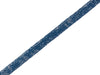 1m Flach- und Hoodiekordel Cord Me Sparkle atlantic-silber 12mm