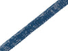 1m Flach- und Hoodiekordel Sparkle Cord Me atlantic-silber 20mm