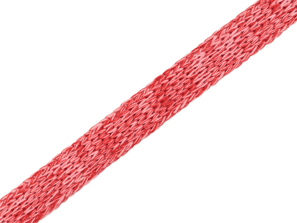 1m Flach- und Hoodiekordel Cord Me Life Loves You flamme-rosa scuro 20mm