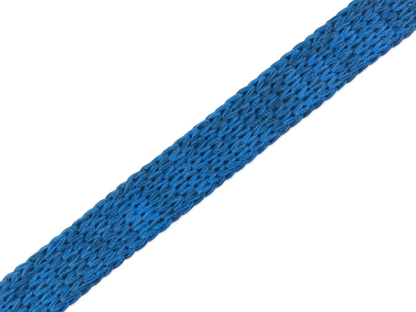 1m Flach- und Hoodiekordel Cord Me Life Loves You atlantic-bluette 20mm