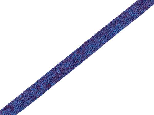1m Flach- und Hoodiekordel Cord Me Life Loves You viola-bluette 12mm