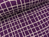 Hamburger Liebe Jacquard Life Loves You Grid viola-meringa