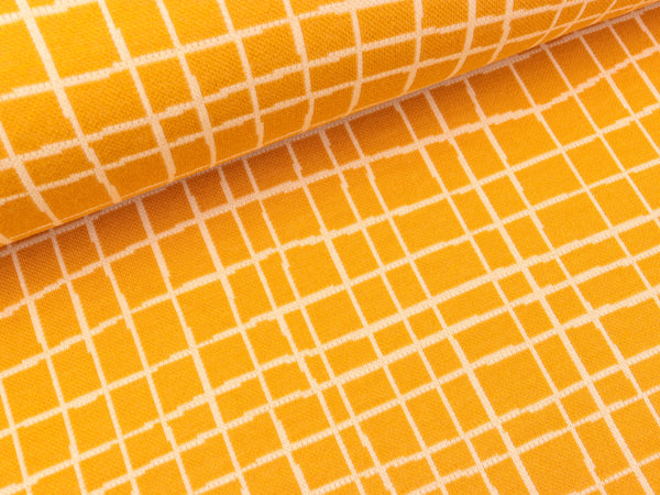 Hamburger Liebe Jacquard Life Loves You Grid curry-meringa