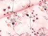 Baumwolljersey Matti Kornblumen auf rosa-weiß