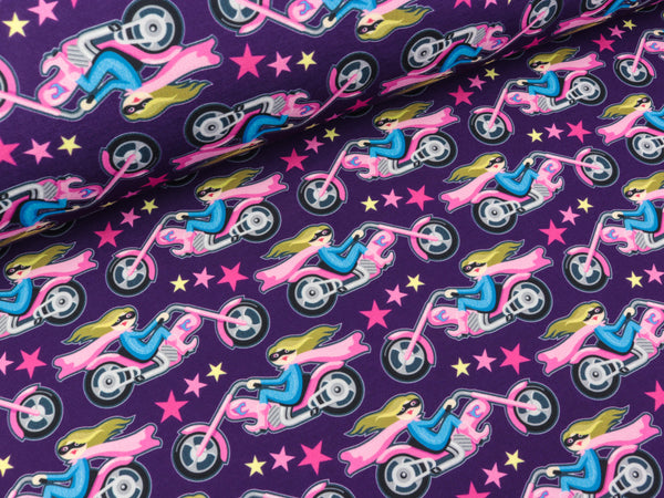 Albstoffe SHIELD PRO Kids Jersey Cosmicgirl viola