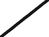1m Flechtkordel Twist Me Big schwarz uni 12mm
