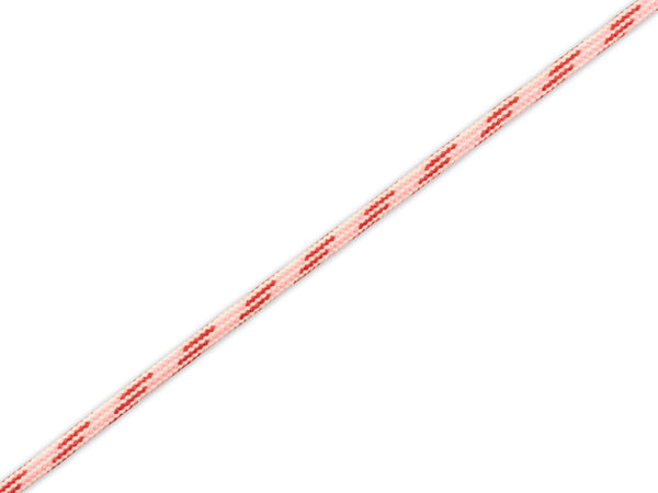 1m Flechtkordel Twist Me Slim flamme-rosa scuro-meringa 5mm